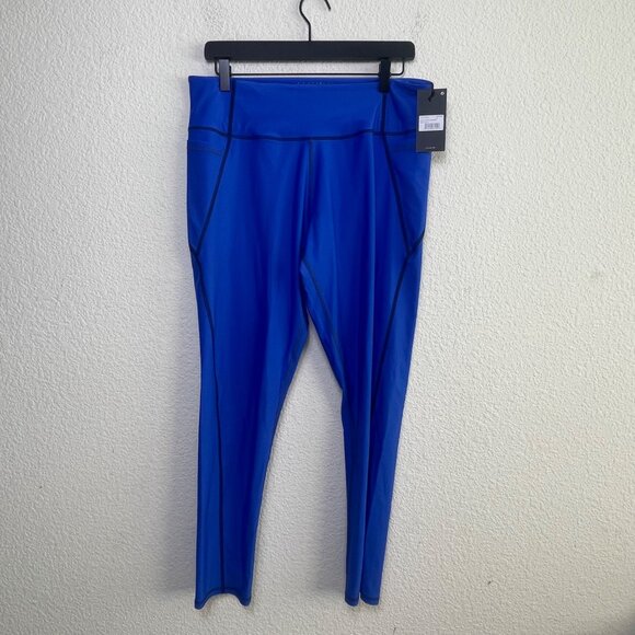 GSTQ Royal Blue High-Waisted Leggings – Size XL, NWT - Picture 3 of 10